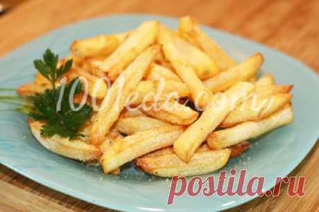 Как приготовить картофель фри в духовке с корочкой - Жареная картошка от 1001 ЕДА
