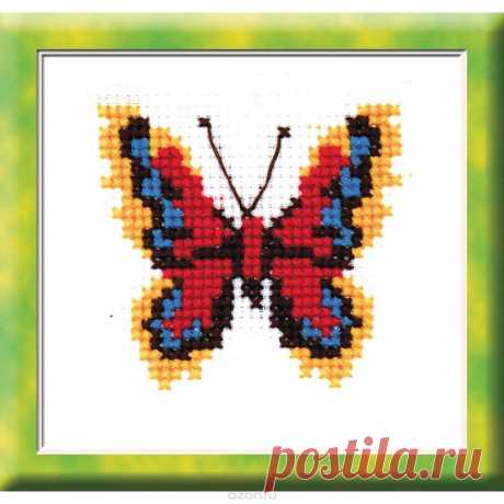 Вышиваем бабочку крестиком схемы Рукоделие для дома своими руками. Мастер-классы, уроки и креативные идеи.
