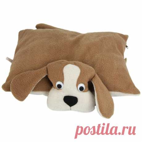 Sweet Dog Fleece Pillow