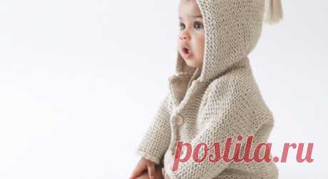 Gilet à capuche layette | Prima