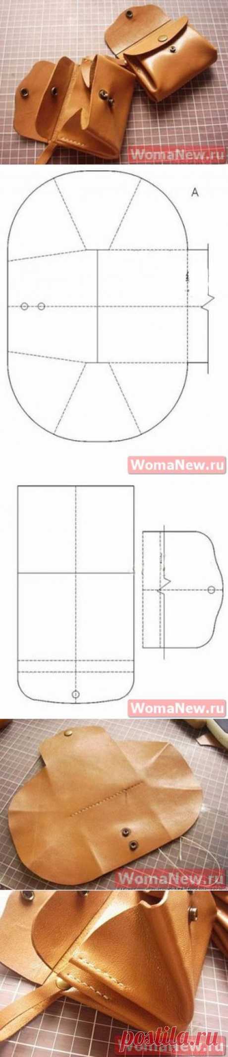 Выкройка кожаной сумки | WomaNew.ru - уроки кройки и шитья!