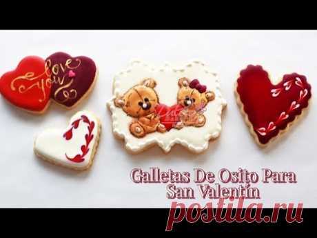 Como Decorar Galletas De Osito Para San Valentin