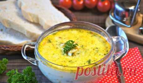 Рыбный суп с плавленым сыром: сытное блюдо для всей семьи