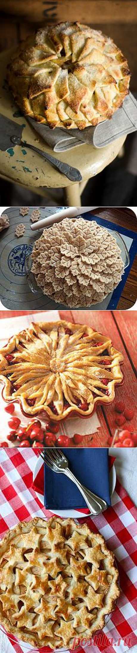 shingled crust brandy apple pie | Pies &amp; Tarts