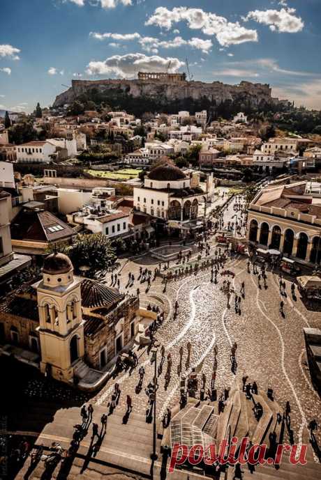 A view of the acropolis, Plaka and Monastiraki, Athens, Greece
fivehundredpx от helen sotiriadis   |   Pinterest: инструмент для поиска и хранения интересных идей