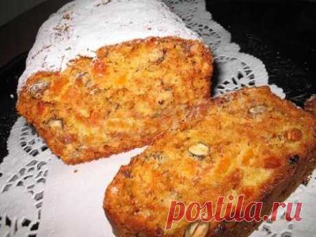 Абрикосово-ореховый кекс рецепт с фото - 1000.menu
