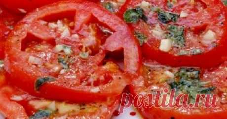 Маринованные помидоры по-итальянски за 30 минут | Четыре вкуса