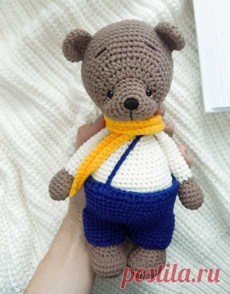 Медвежонок Бари крючком: описание вязания - AmiguRoom