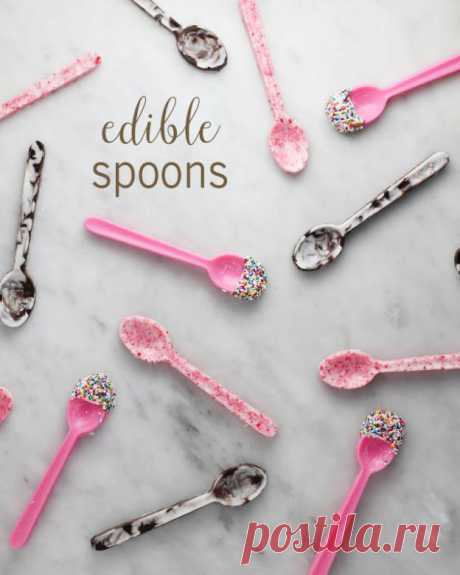 Edible Spoons Made of Candy and Chocolate | Babble