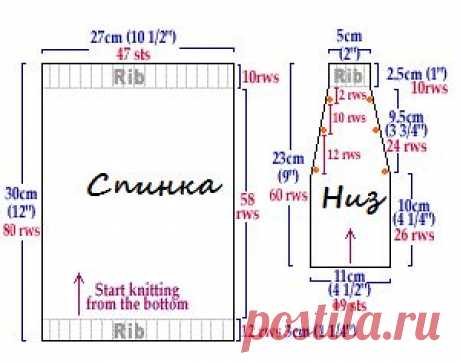 Вязание спицами для собак: схемы вязаной одежды для собак