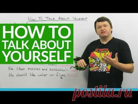 Basic English Lesson: How to Talk about Yourself