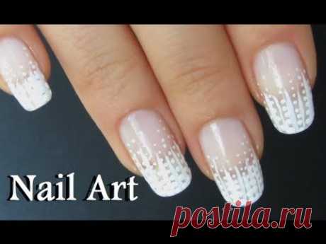 Легкий Дизайн Ногтей на все случаи жизни / Easy Nail Art French / Френч - YouTube