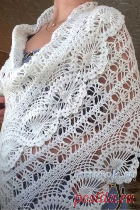 Палантин крючком
#crochet #вязание_крючком #шарфы_крючком