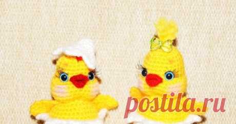 Пасхальные цыплята Схемы амигуруми: каталог бесплатных схем вязаных игрушек крючком и спицами