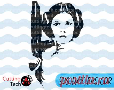 Princess Leia Organa rebel SVG PNG Cut Files for use with