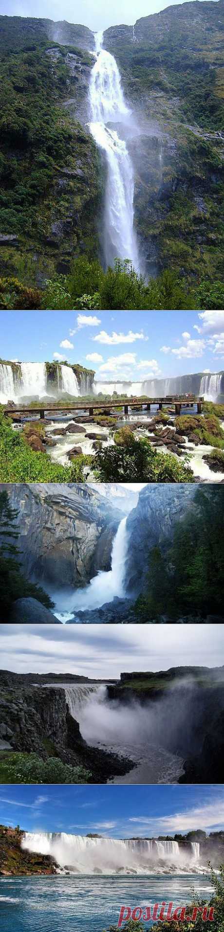 Водопады мира: самые красивые и известные | Красиво, интересно, удивительно
