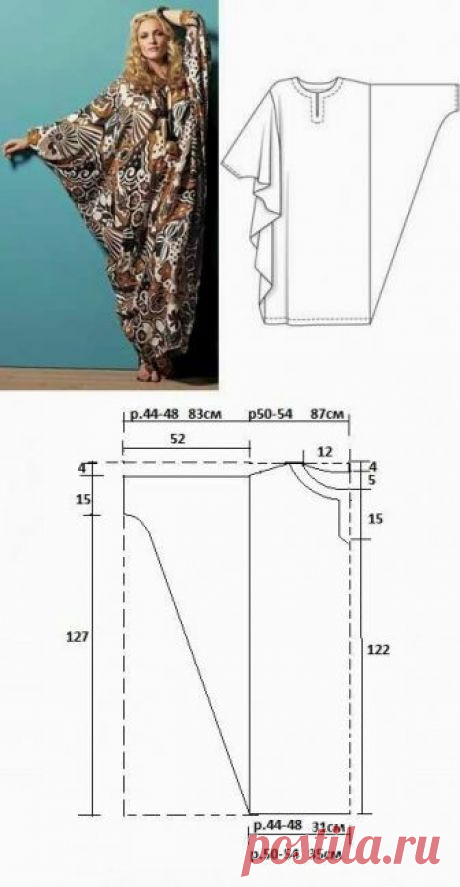 Платье свободного кроя - 5 моделей со схемами выкроек и 30 моделей для примера | МНЕ ИНТЕРЕСНО | Яндекс Дзен