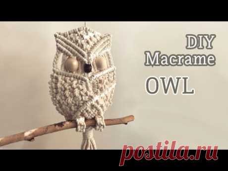 DIY Macrame Owl / 마크라메 부엉이