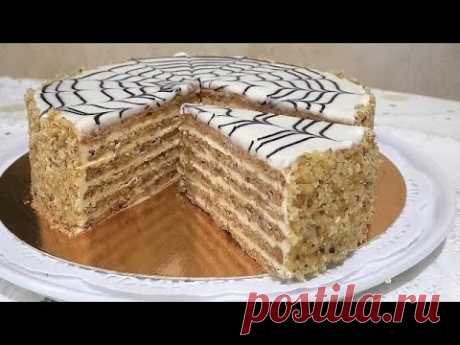 Ореховый торт Эстерхази/Esterhazy nut cake