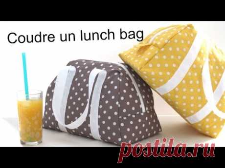 Coudre le lunch bag Elsa / Sew a lunch bag Elsa