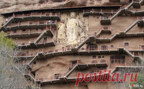 Пещеры Майцзишань настоящее сокровище Китая