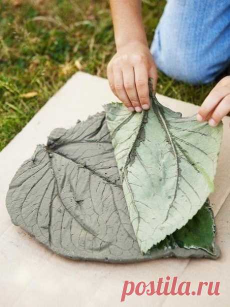 Creating a path from leaves