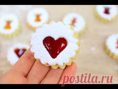 Рождественское печенье с джемом / Linzer Cookies