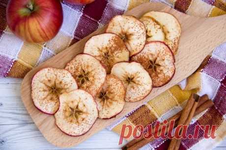 Пряные яблочные чипсы – простой и вкусный рецепт с фото (пошагово)