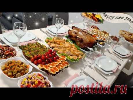 НОВОГОДНИЙ СТОЛ из 10 блюд/ Праздничное меню на Новый Год/ Кухня Ирины!