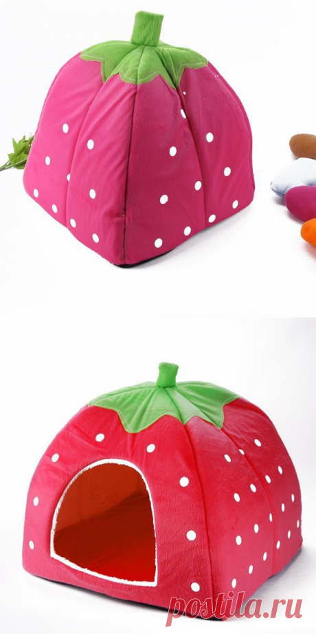 дом собаки колодки Picture - More Detailed Picture about Strawberry Design Dog House For Pet Cat Dog Indoor House Mat Kennel Nest Cage Dog Beds Picture in Houses, Kennels & Pens from Big Sales-Retail&Wholesale | Aliexpress.com | Alibaba Group