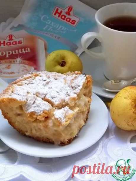 Польский яблочный пирог – кулинарный рецепт