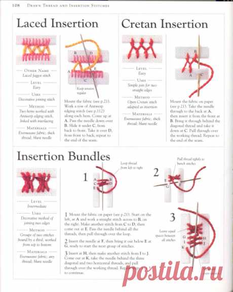 (11) Gallery.ru / Фото #103 - The Ultimate Visual Dictionary to Over 200 Classic Stitches - Exoduss