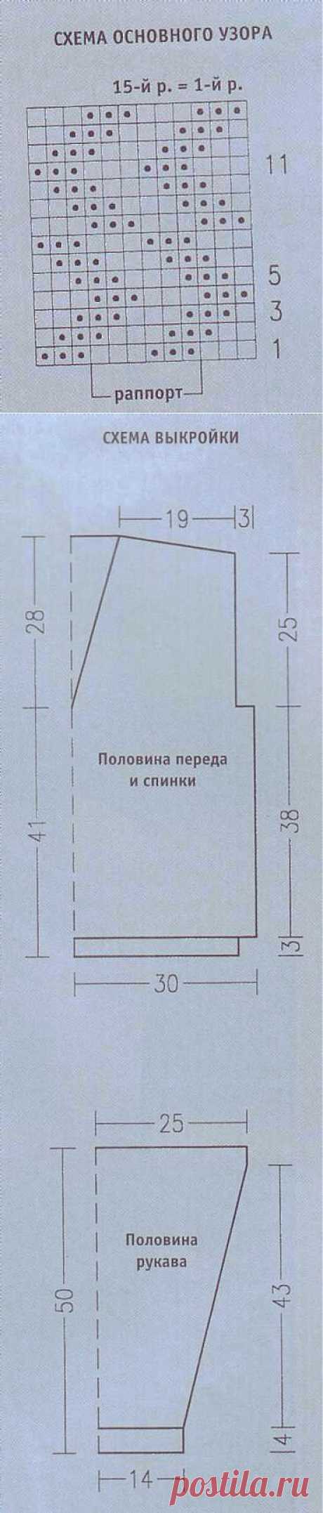 Мужской пуловер - Вязание для мужчин крючком