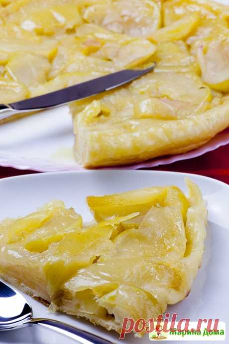 Тарт- татен с яблоками (Антоновка) » Вкусные рецепты у Марины дома