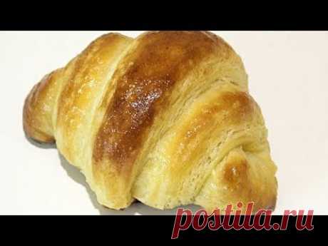 СЛОЁНОЕ ДРОЖЖЕВОЕ тесто. Круасаны/LAYER YEAST dough. Croissants