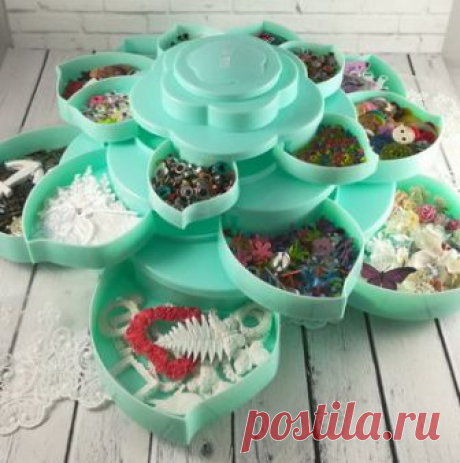 Скрапбукинг органайзер Embellishment Storage Mint для хранения мелочей В этой статья хочу рассказать об одном очень полезном органайзере для хранения скрап мелочей. Это скрапбукинг органайзер Bloom Embellishment Storage — Mint от фирмы We R Memory Keepers. С ним у вас точно не будет проблем, связанных с хранением разных мелких скрапбукинг нужностей: пуговки, магниты, брадс, люверсы, анкеры, топсы , мелкие украшения. Он вмещает в …