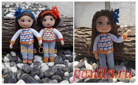 DIY muñeca amigurumi Paola - Patrones gratis