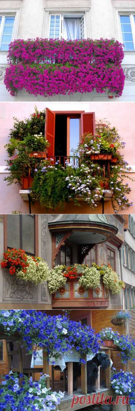 Очарование &quot;цветочных&quot; балконов - Ярмарка Мастеров - ручная работа, handmade