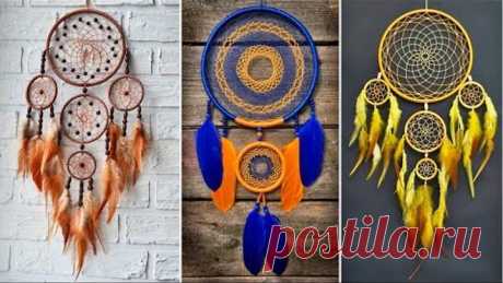 The most beautiful dream catchers. Handmade ideas