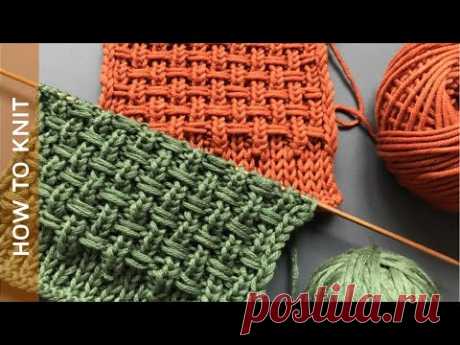 🍁Красивый легкий узор спицами (+схема) для вязания кардигана/жилета/шапки 2021/2022🍁Easy knit stitch