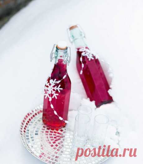 Cranberry and orange vodka - delicious. magazine