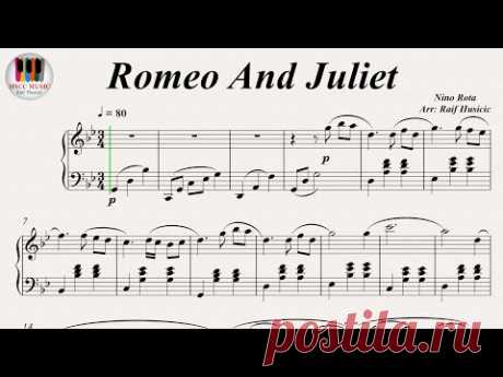 Romeo And Juliet (A Time For Us) - Nino Rota, Piano PDF