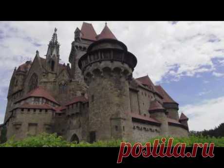 Замок Кройценштайн ОБЗОР (Burg Kreuzenstein) -часть-1 Замки Австрии Моя планета