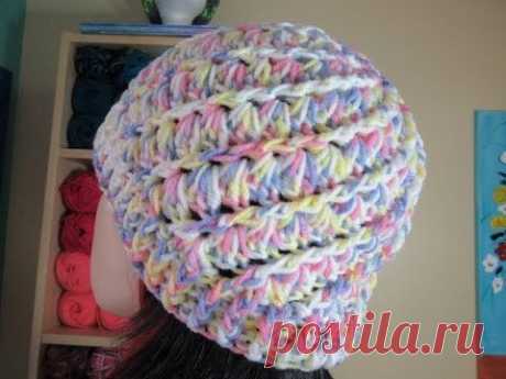 Crochet easy hat for adults