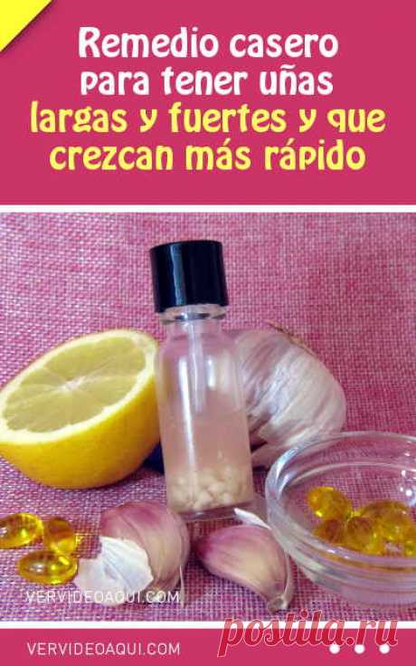 ¿Como hacer crecer las uñas? Prueba este remedio casero