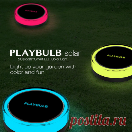 Креативное улично освещение Playbulb с управлением через смартфон. Цена: 2299 руб.!