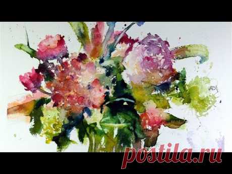 DEMO 3 | Watercolour Flowers