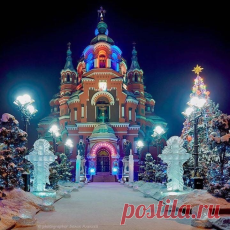 Казанская церковь в городе Иркутске