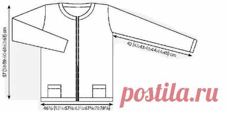 Стильные красивые жакеты, связанные несложными узорами (с описанием вязания) | Идеи рукоделия | Яндекс Дзен