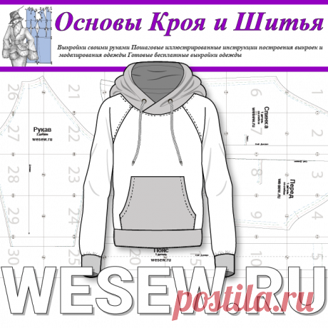 Готовая выкройка мужской толстовки больших размеров Ready-made pattern of mens hoodies in large sizes

Выкройка мужской толстовки, а вернее анорака, в натуральную величину, подойдет для пошива удобной и модной одежды мужчинам с обхватом груди 104-108-112-116 см.